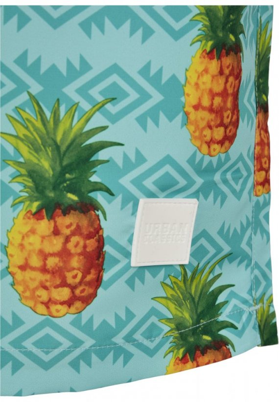 Szorty Urban Classics Pattern Swim Shorts - pineapple aop