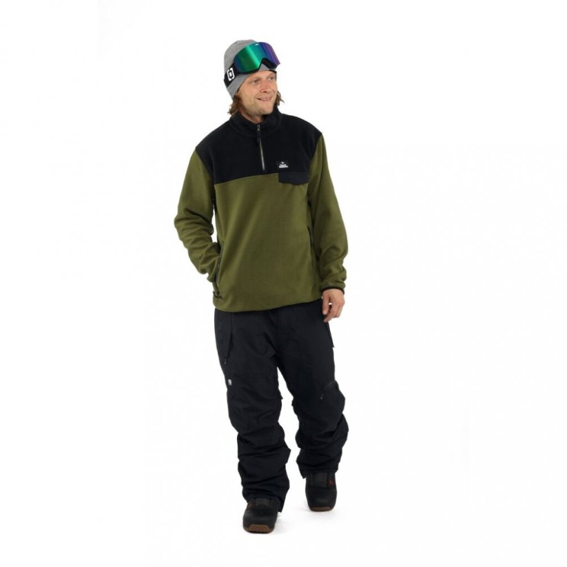Zelená unisex mikina Horsefeathers Madog