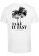 Take It Easy Palm Paradise Tee white 3XL
