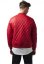 Bunda Urban Classics Diamond Quilt Leather Imitation Jacket - fire red