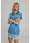 Ladies Extended Shoulder Tee - horizonblue