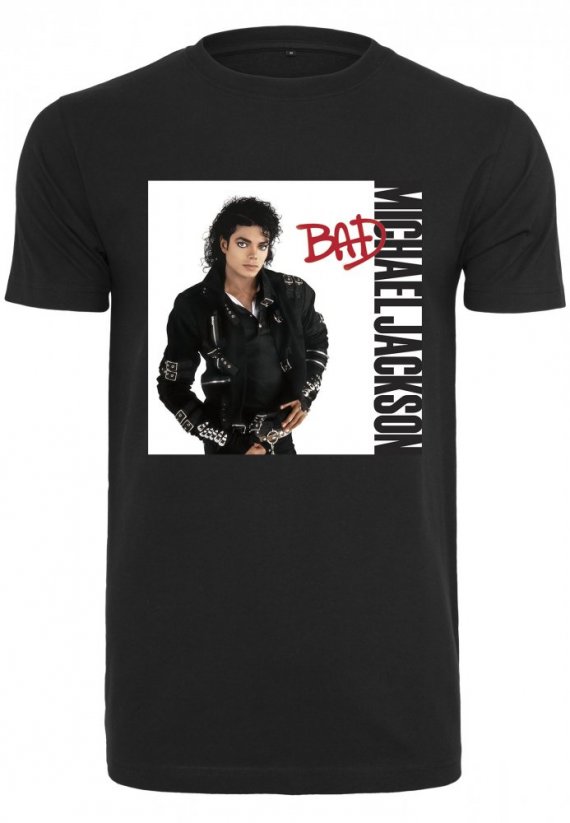 Tričko Michael Jackson Bad Tee - black