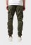 Camo Cargo Jogging Pants - olive camo
