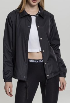 Bunda Urban Classics Ladies Coach Jacket - black