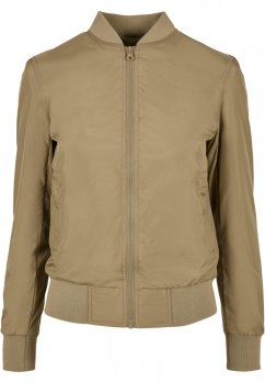 Dámská bomber bunda Urban Classics Light Bomber - khaki