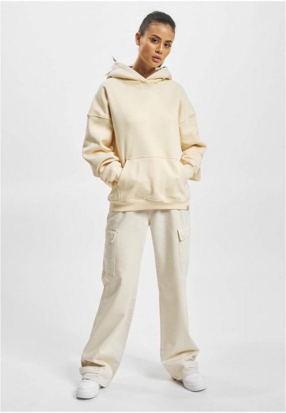 Béžová dámská mikina DEF Hoody