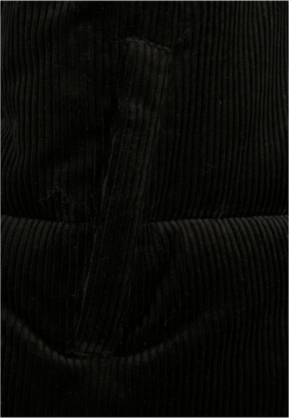 Cord Vest - black