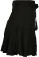 Černá dámská sukně Urban Classics Viscose Mini Skirt