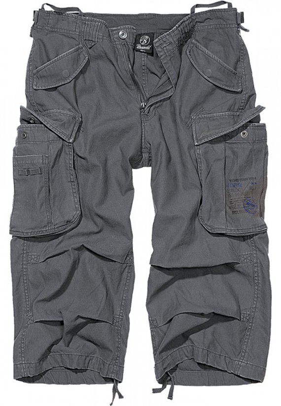 Industry Vintage Cargo 3/4 Shorts - charcoal