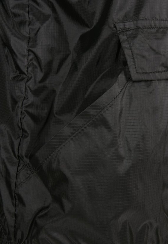 Damska kurtka wiosenno-jesienna Urban Classics Transparent Light Pull Over - czarna