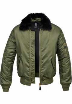 Brandit / MA2 Jacket Fur Collar olive