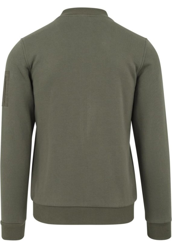 Sweat Bomber Jacket black XL - olive