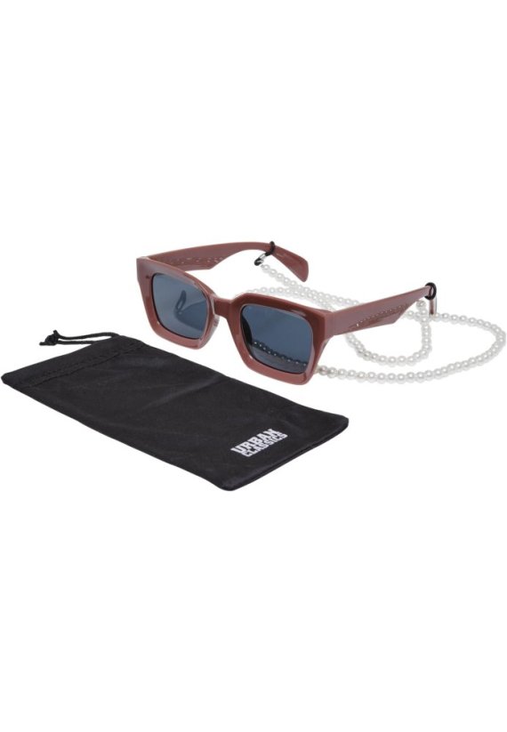 Sunglasses Poros With Chain black/black one size - terracotta