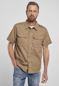 Košile Brandit Vintage Shirt shortsleeve - camel