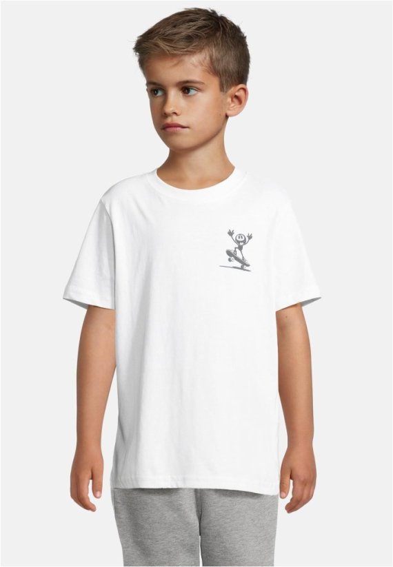 T-Shirt 2 Pack - kurzarm - Melting 8 Ball & Skater white+white 158/164
