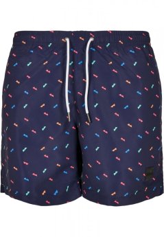Pattern Swim Shorts - sunglasses aop