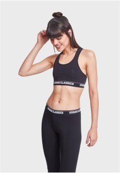 Ladies Logo Bra black