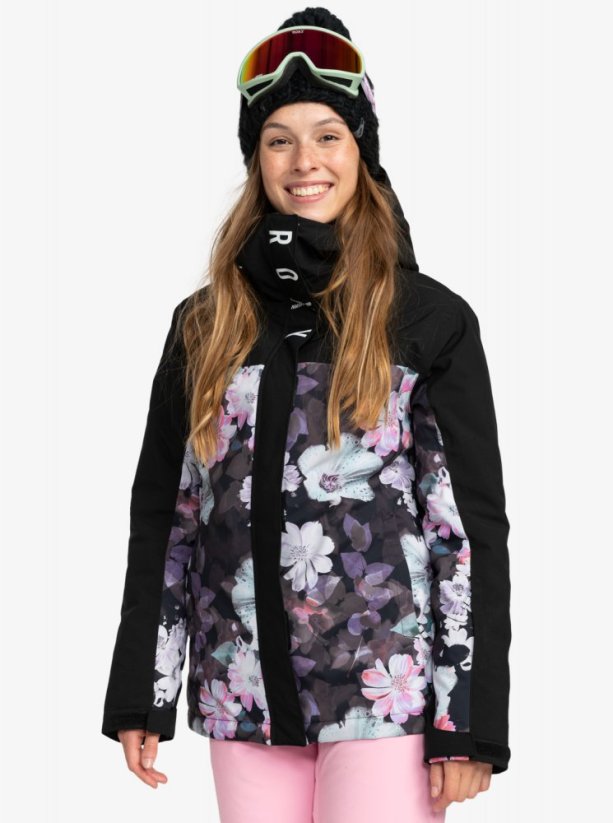 kurtka snowboard damska roxy Kurtka Zimowa Damska Ocieplana Roxy Sportowa Na Narty Snowboard Czarna S -  Roxy
