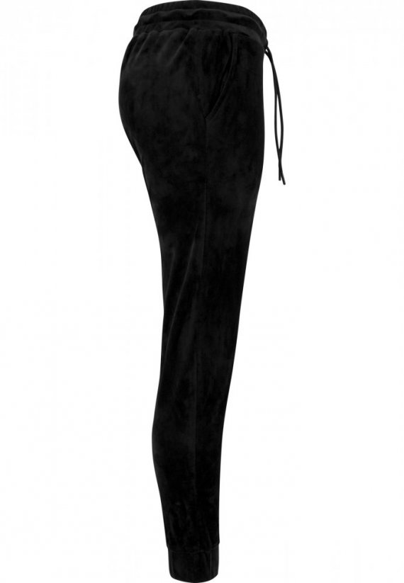 Ladies Velvet Pants - black