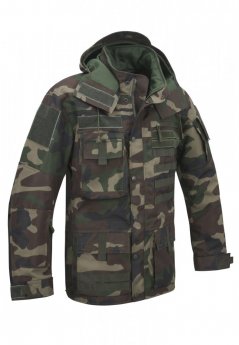 Męska kurtka zimowa Brandit Performance Outdoorjacket - kamuflaż wojskowy