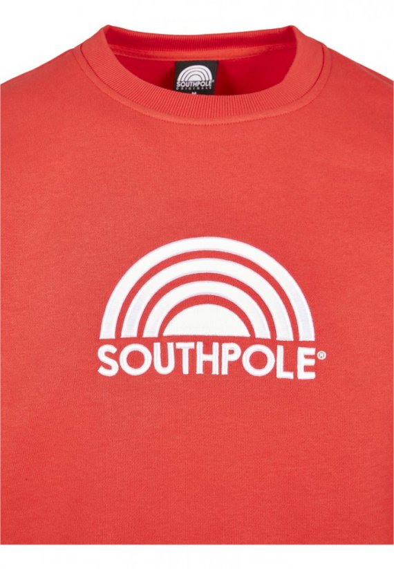 Bluza Southpole 3D Crewneck - SP red