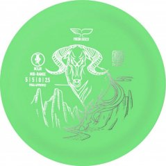 Frisbee Discgolf KUI Tiger Line green