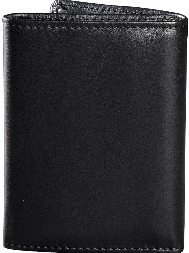Peněženka Fox Trifold Leather black