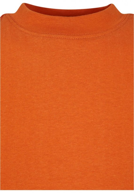 Ladies Turtle Extended Shoulder Dress - vintageorange