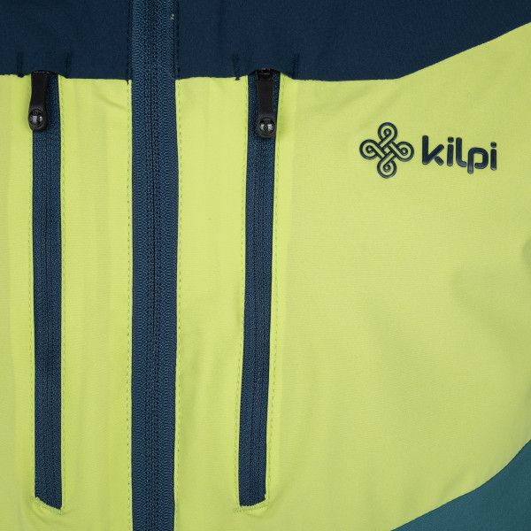 Pánská lyžařská bunda Kilpi SION-M Světle zelená - Velikost: L, Barva: LGN