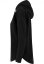 Mikina Urban Classics Ladies Quilt Oversize Hoody - black