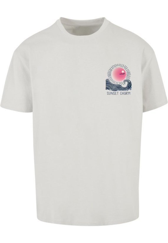 Sunset Charm Oversized T-shirt lightasphalt XS - lightasphalt