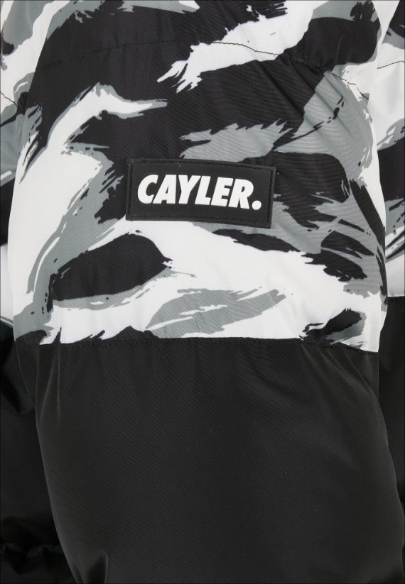 Bunda Cayler & Sons Statement Brushcamo Yoke Puffer Jacket - black/grey