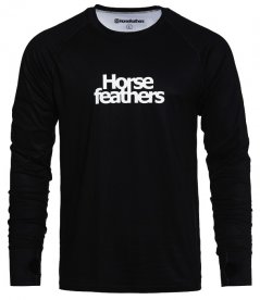 Pánske termo tričko Horsefeathers Riley - čierne