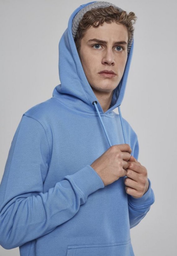 Mikina Urban Classics Basic Sweat Hoody - horizonblue