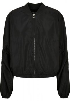 Dámská bomber bunda Urban Classics Recycled Batwing - černá