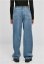Ladies High Waist 90´S Wide Leg Denim Pants - midstone washed