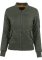 Ladies Basic Bomber Jacket - olive