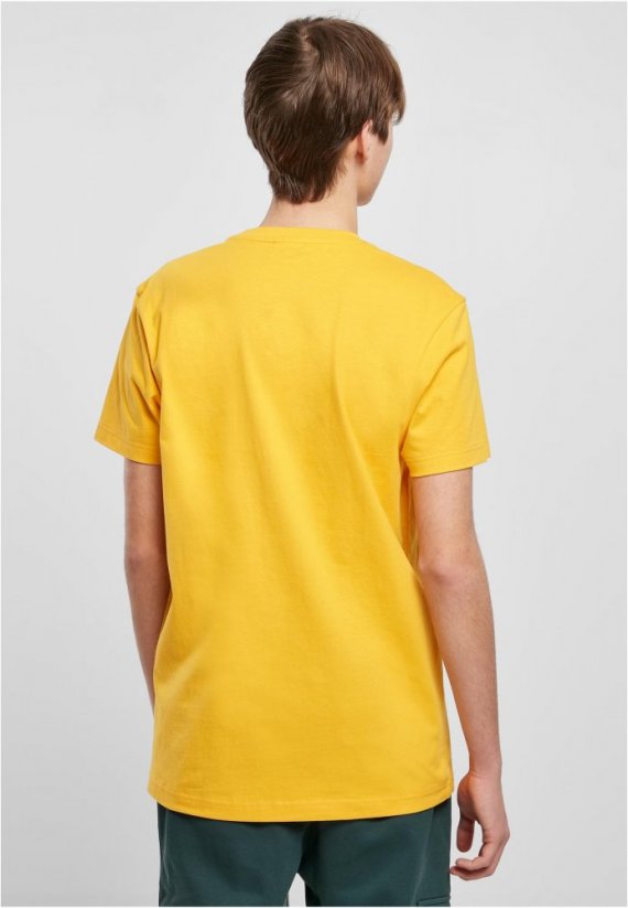T-shirt męski Urban Classics Basic - żółty