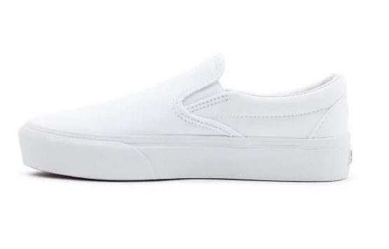 Topánky Vans Classic Slip-On Platform true white