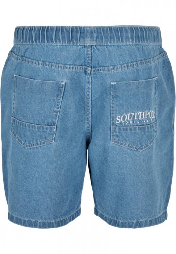 Southpole Denim Shorts - midblue washed