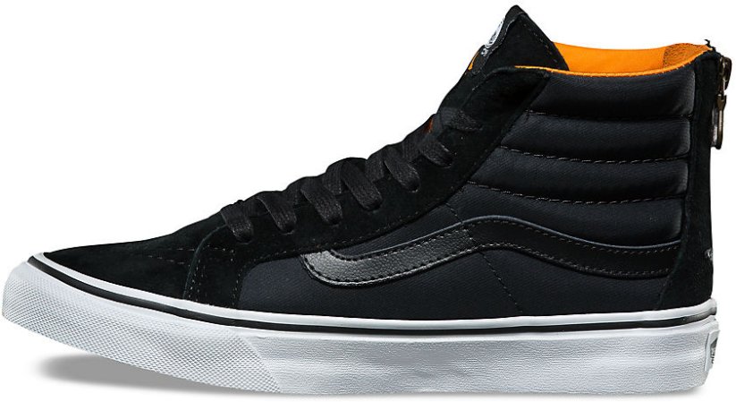 Boty Vans SK8-Hi Slim Zip black-true white