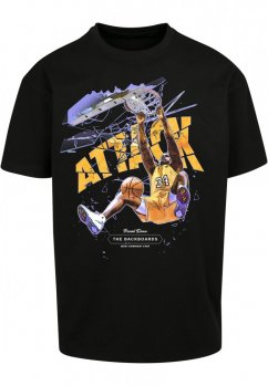Attack Player Oversize Tee - black
