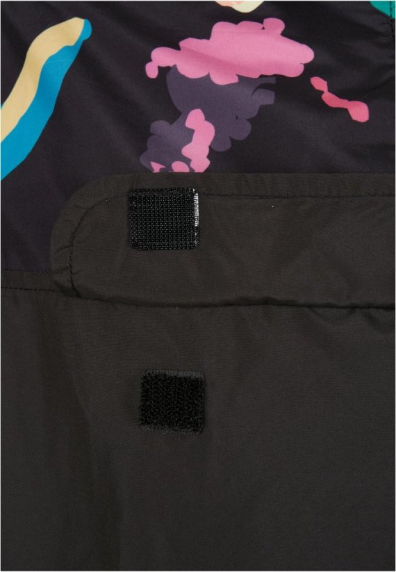 Dámská jarní, podzimní bunda Urban Classics Mixed Pull Over - blackfruity