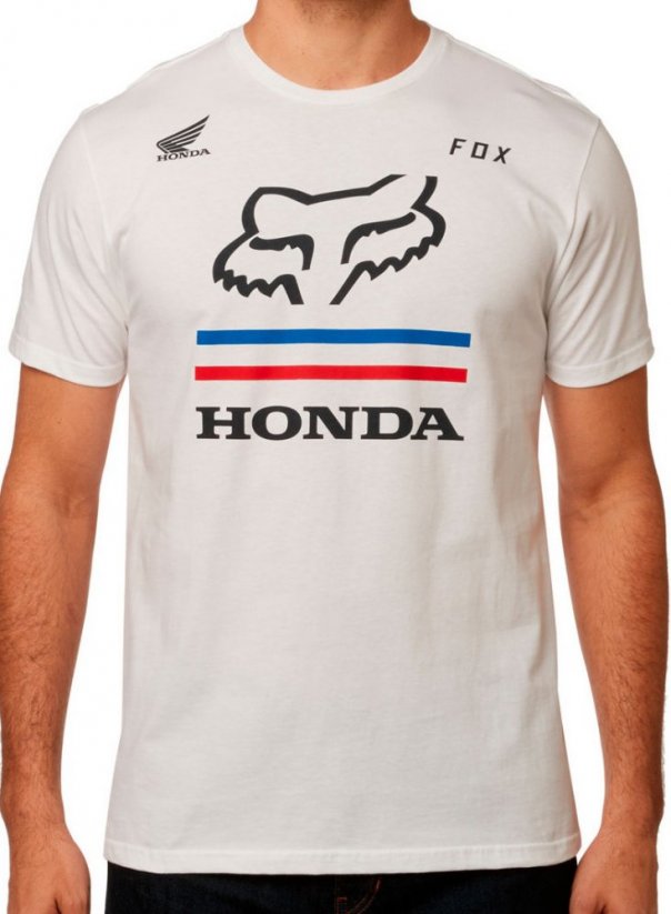 T-Shirt Fox Honda Premium opt wht