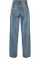 Ladies High Waist 90´S Wide Leg Denim Pants - tinted light blue washed