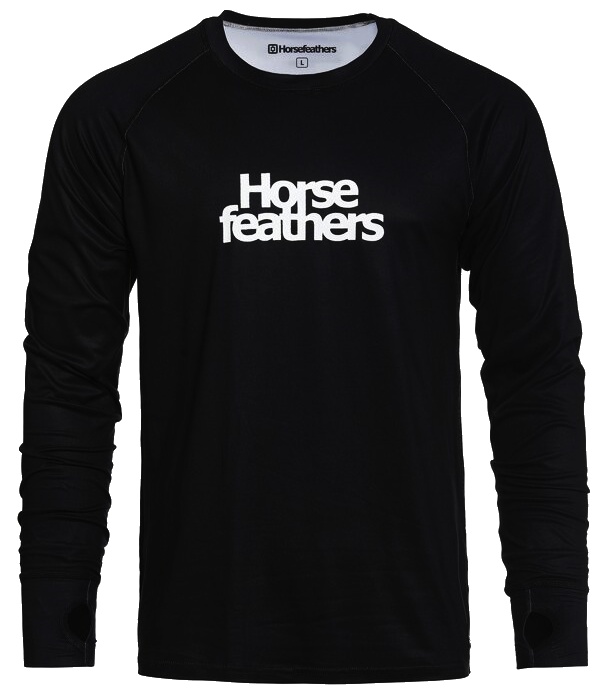 Černé pánské termo tričko Horsefeathers Riley