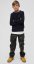 Chlapčenský sveter Brandit Kids BW Pullover - navy