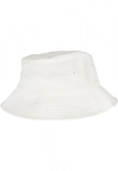 Flexfit Cotton Twill Bucket Hat Kids - white