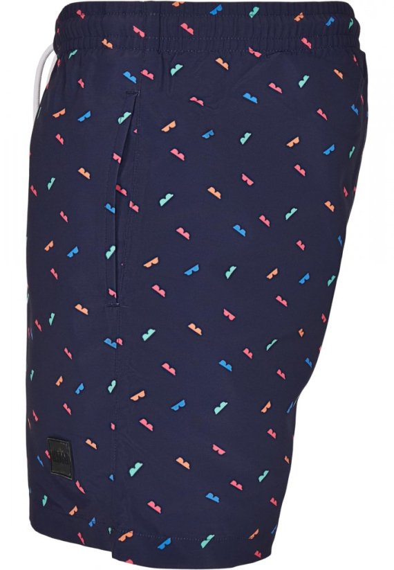 Pattern Swim Shorts - sunglasses aop