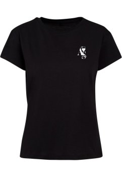 A S Club Ladies Box Tee - black